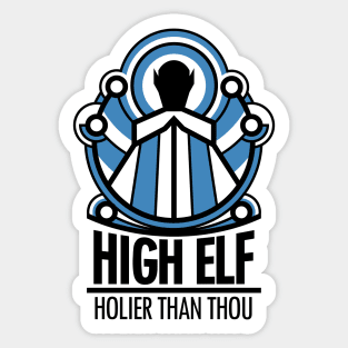 High Elf Sticker